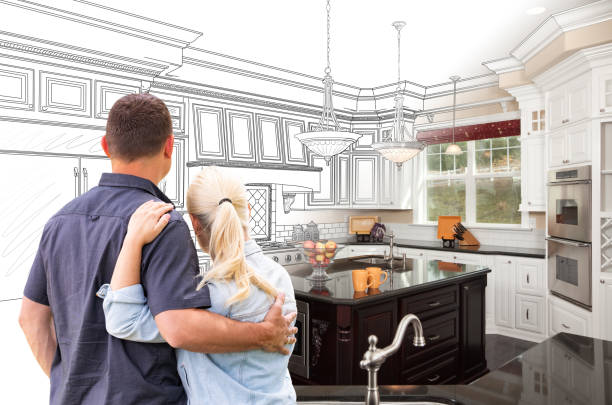 Professional Kitchen Remodeling technician working in Hamburg, PA